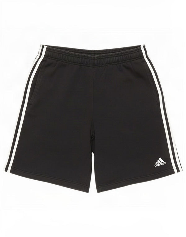 Adidas Mens Sport Shorts Medium Black Cotton