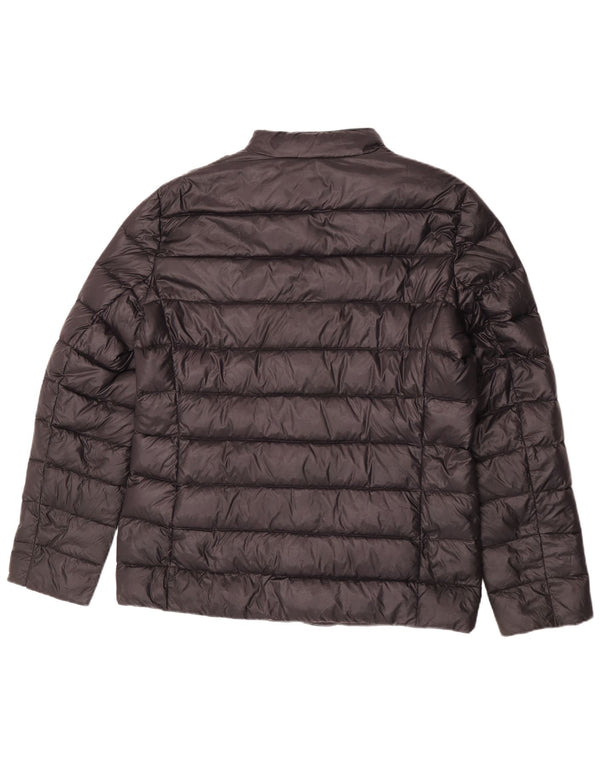 Trussardi Jeans Mens Padded Jacket IT 54 2XL Black Polyamide