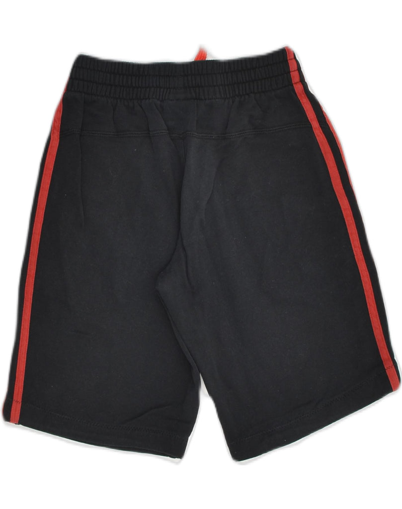 ADIDAS Boys Sport Shorts 9-10 Years Black Cotton | Vintage Adidas | Thrift | Second-Hand Adidas | Used Clothing | Messina Hembry 