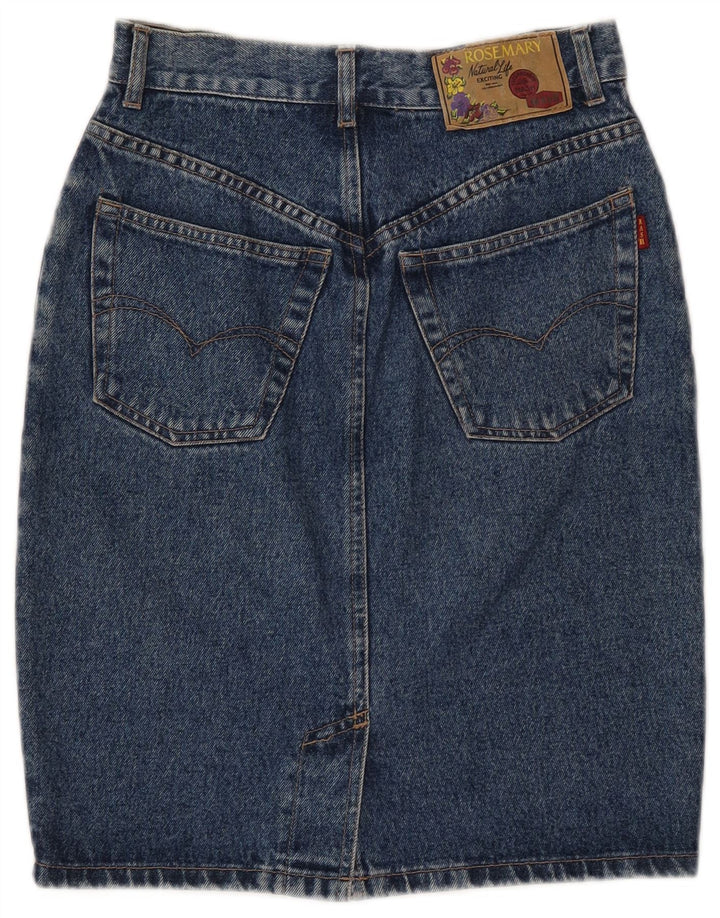 Mash Womens Rosemary Denim Skirt IT 44 Medium W27 Blue Cotton