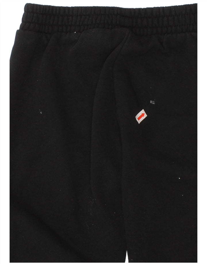 Puma Boys Graphic Tracksuit Trousers 4-5 Years  Black Cotton