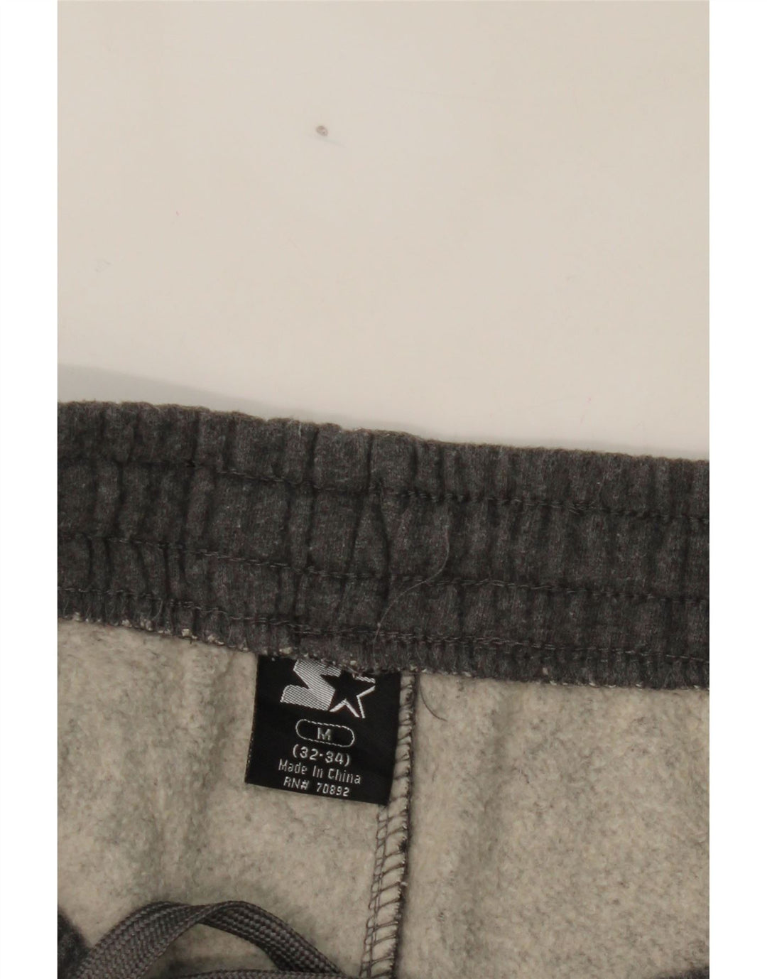 STARTER Mens Tracksuit Trousers UK 32/34 Medium  Grey Cotton Vintage Starter and Second-Hand Starter from Messina Hembry 