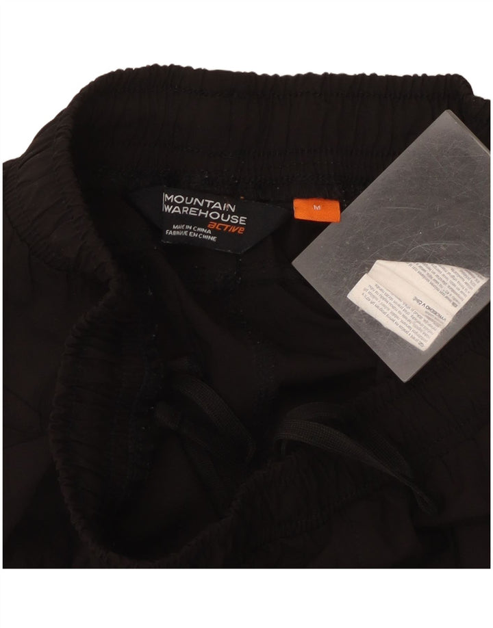 Mountain Warehouse Mens Sport Shorts Medium  Black Polyester