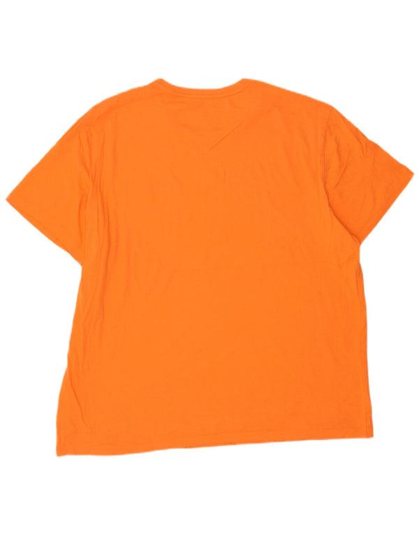 Polo Ralph Lauren Mens T-Shirt Top XL Orange Cotton