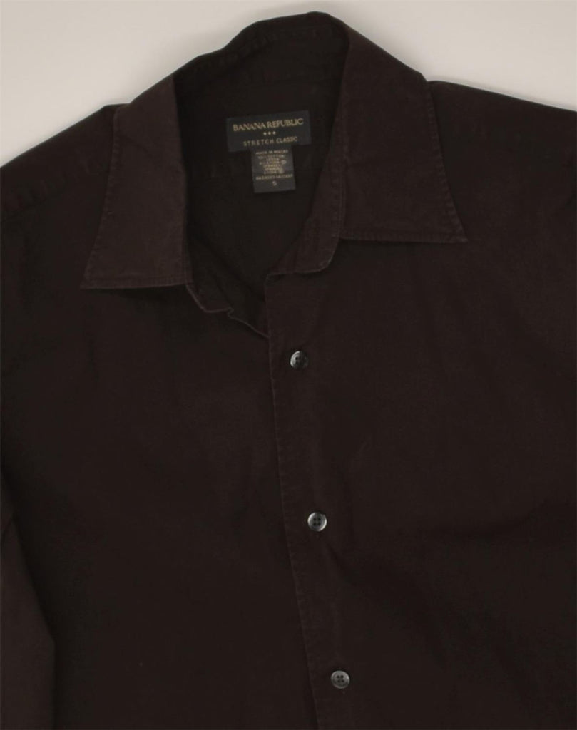 BANANA REPUBLIC Mens Classic Shirt Small Brown Cotton | Vintage Banana Republic | Thrift | Second-Hand Banana Republic | Used Clothing | Messina Hembry 