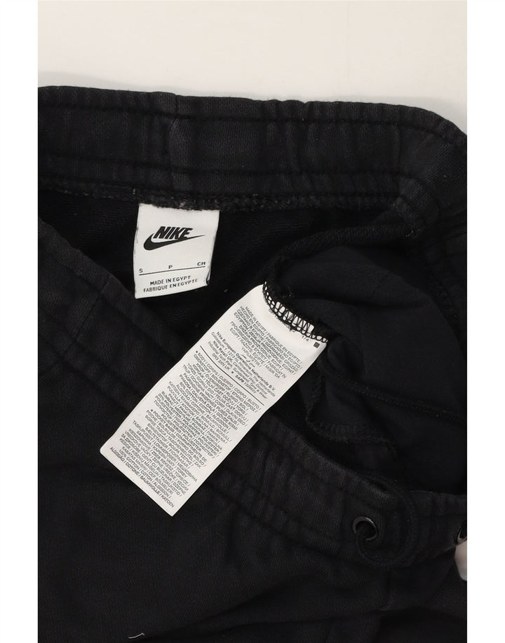 Nike Mens Graphic Tracksuit Trousers Joggers Small  Black Cotton