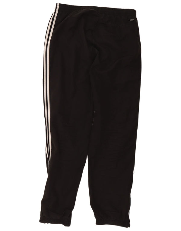 Adidas Mens Climalite Tracksuit Trousers Joggers Large Black Polyester