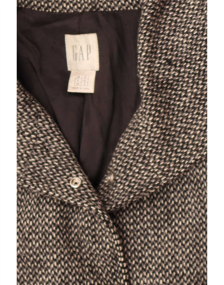Gap Womens Military Jacket UK 12 Medium Black