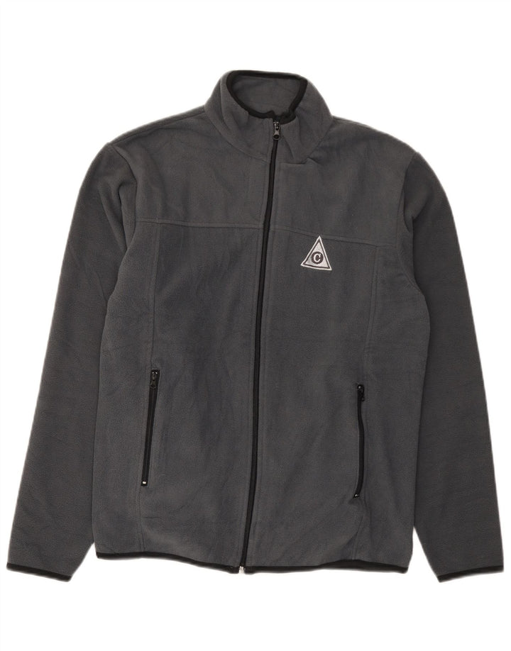 Carrera Mens Fleece Jacket UK 38 Medium Grey