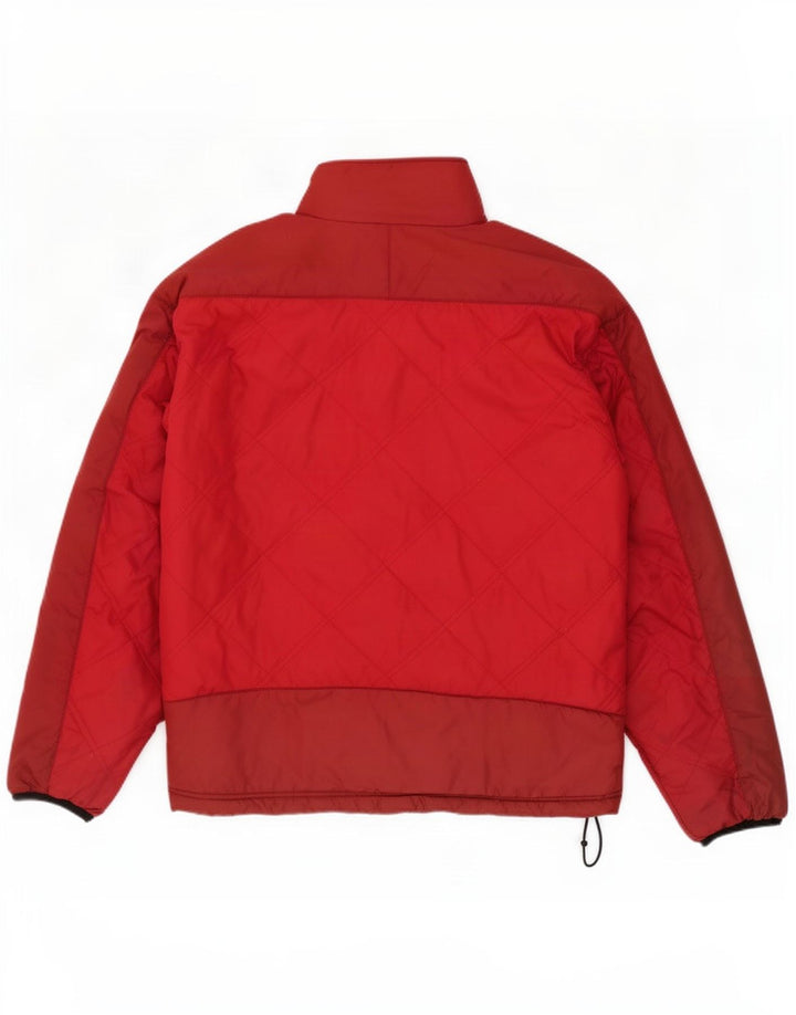 Lowe Alpine Mens Padded Jacket UK 38 Medium Red Colourblock Nylon