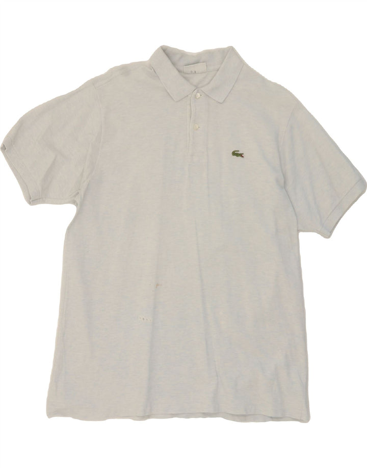 LACOSTE Mens Polo Shirt Size 6 XL Blue Cotton Vintage Lacoste and Second-Hand Lacoste from Messina Hembry 
