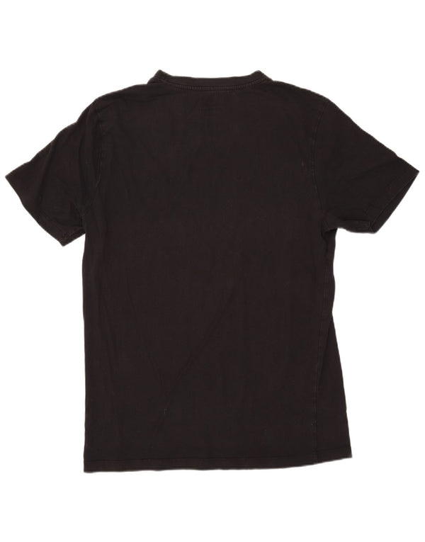 Nike Mens T-Shirt Top Large Black Cotton