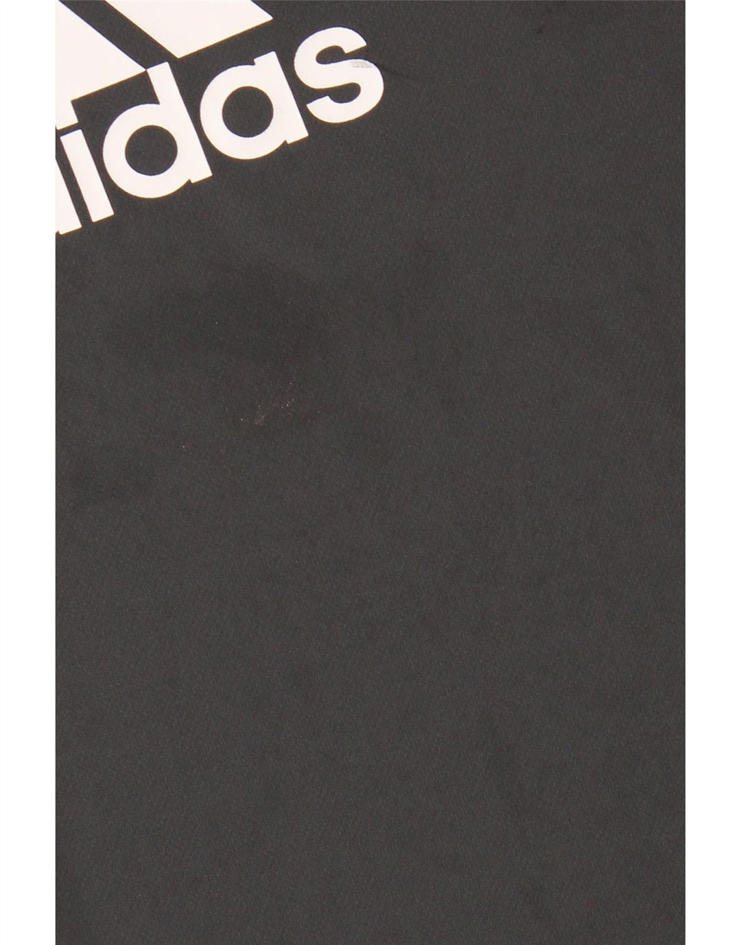 Adidas Boys Graphic T-Shirt Top 9-10 Years Grey Polyester