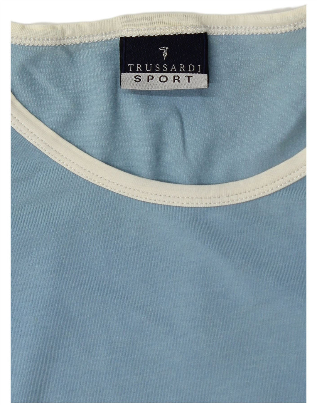 Trussardi Mens T-Shirt Top Large Blue