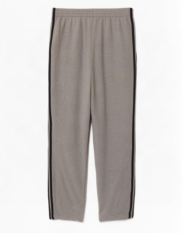 Adidas Mens Tracksuit Trousers Large Grey Flecked Cotton