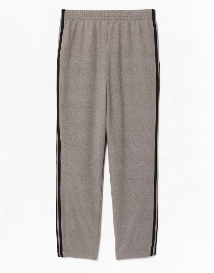 Adidas Mens Tracksuit Trousers Large Grey Flecked Cotton
