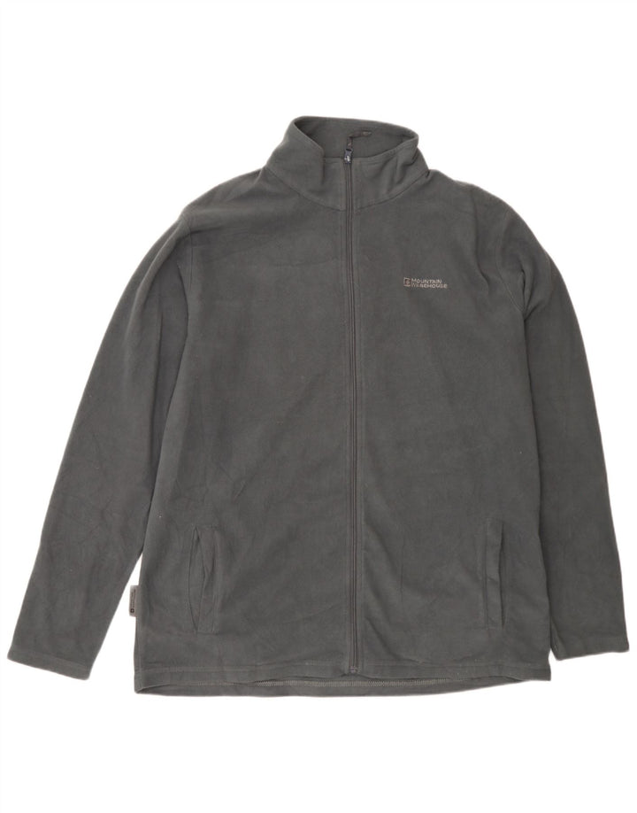 Mountain Warehouse Mens Fleece Jacket UK 40 Large Grey Polyester
