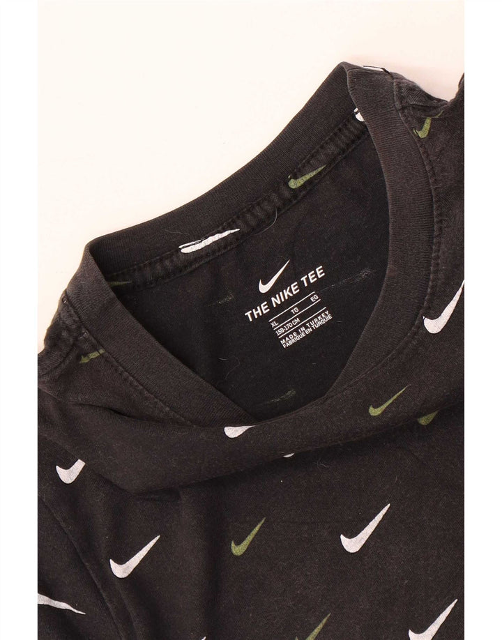 Nike Boys Graphic T-Shirt Top 13-14 Years XL Black