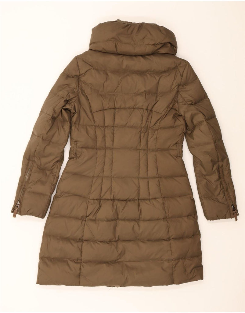 BENETTON Womens Padded Coat IT 46 Large Brown Polyamide Vintage Benetton and Second-Hand Benetton from Messina Hembry 