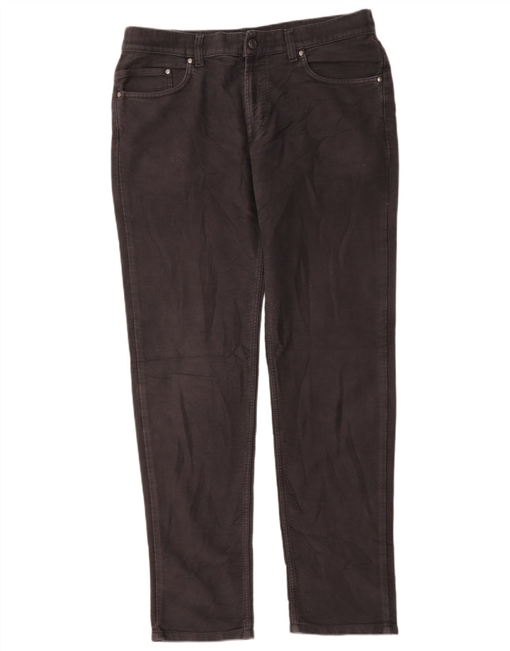 Carrera Mens 700 Regular Casual Trousers W36 L32 Grey Cotton