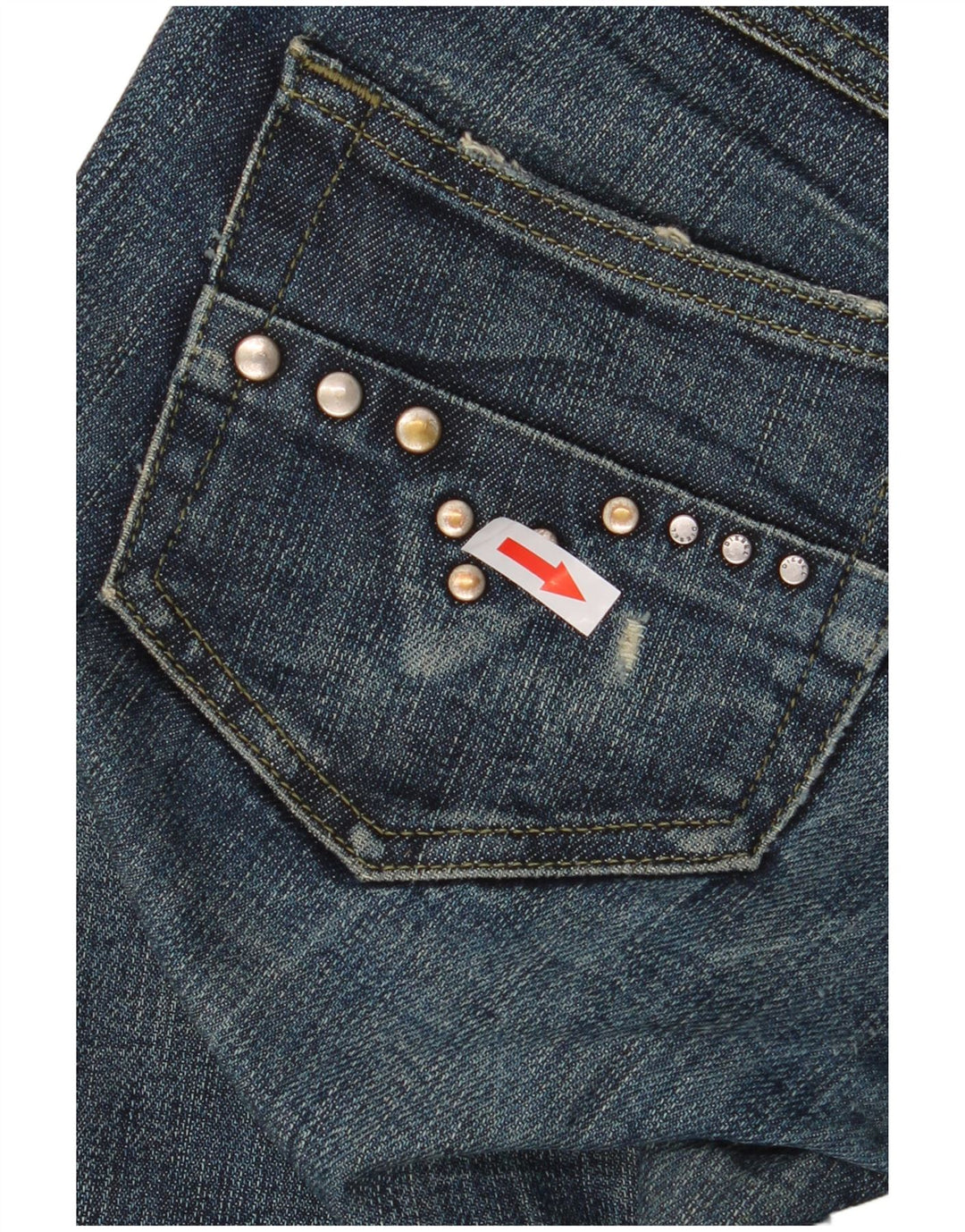 DIESEL Womens Slim Jeans W28 L32 Navy Blue Cotton