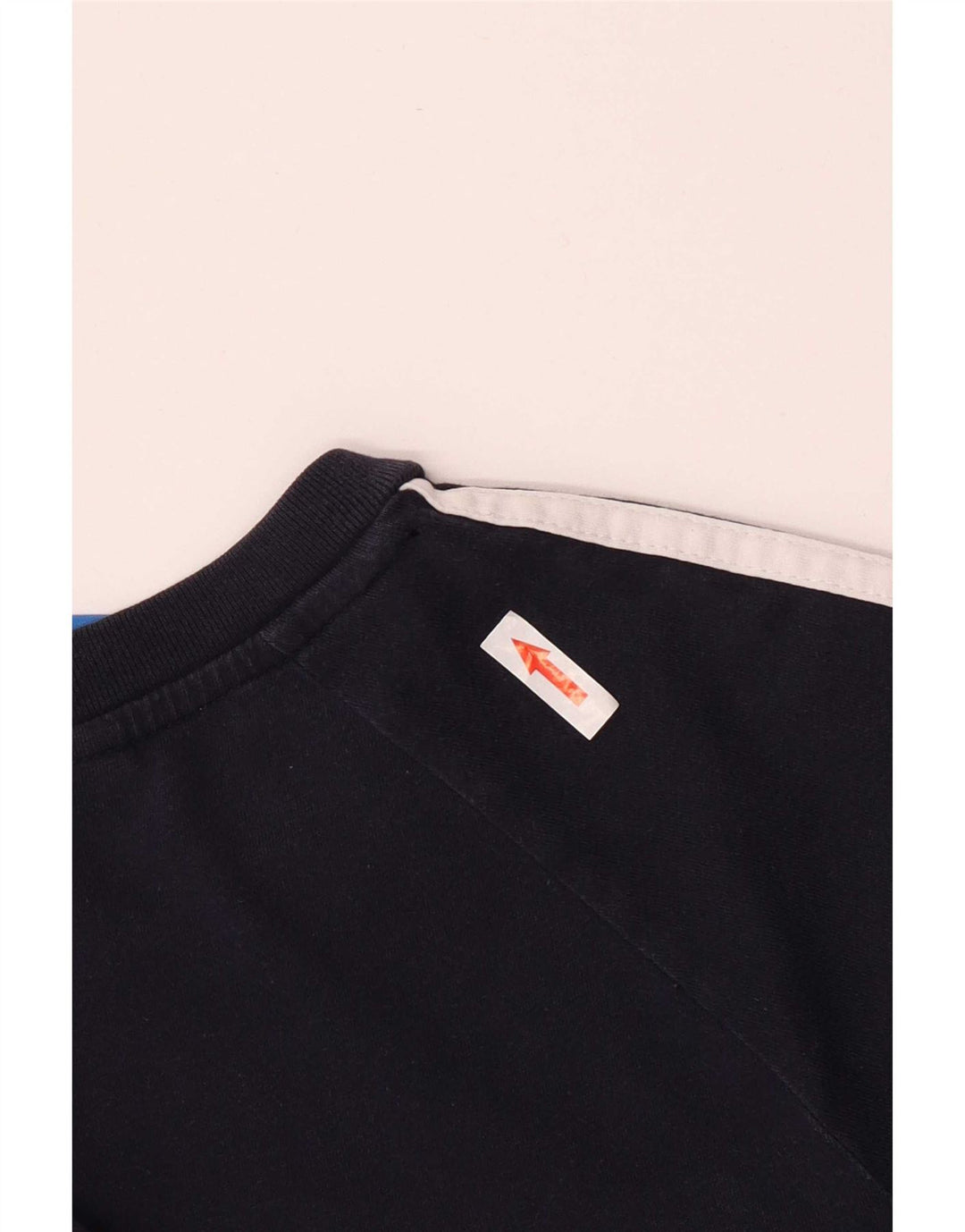 Adidas Mens T-Shirt Top Medium Navy Blue Cotton