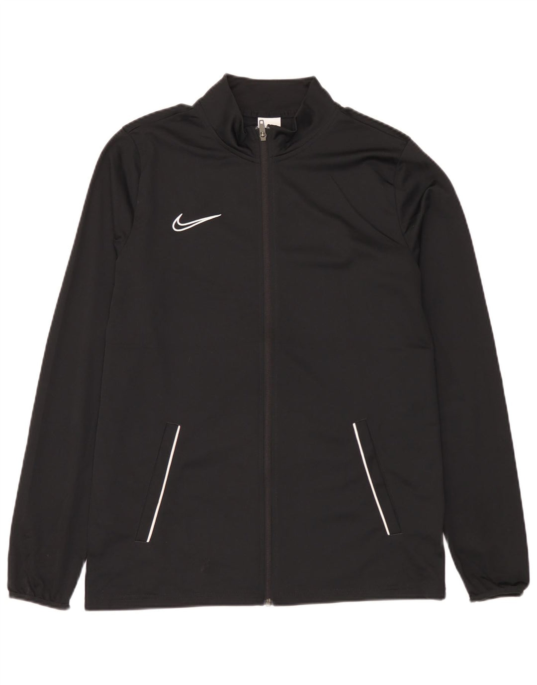Nike Mens Tracksuit Top Jacket Large Black Polyester
