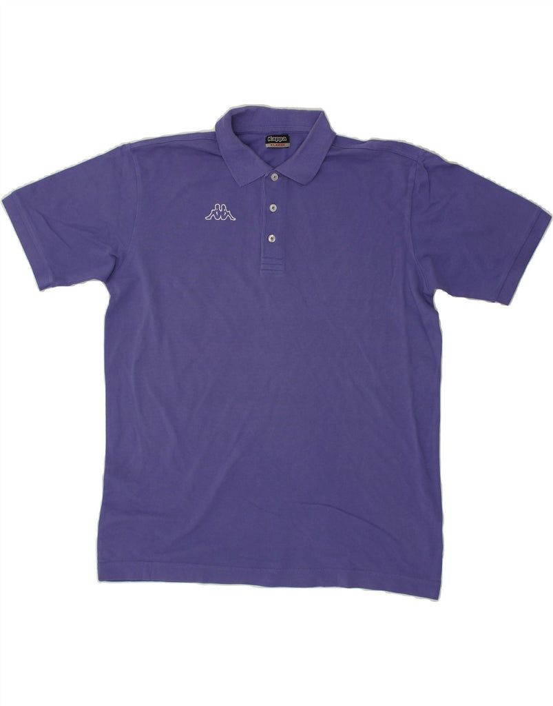 KAPPA Mens Polo Shirt XL Purple Cotton | Vintage Kappa | Thrift | Second-Hand Kappa | Used Clothing | Messina Hembry 