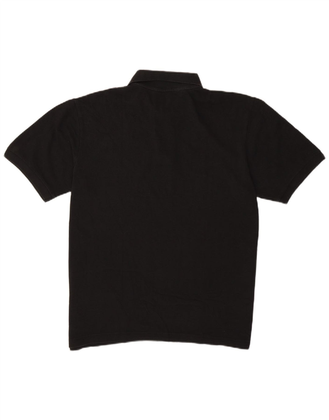 Kappa Mens Polo Shirt Large Black Cotton