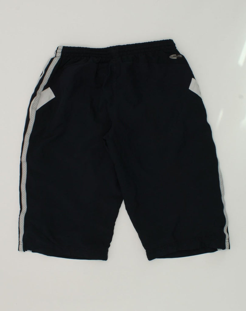 ADIDAS Boys Sport Shorts 9-10 Years Black Polyester | Vintage Adidas | Thrift | Second-Hand Adidas | Used Clothing | Messina Hembry 