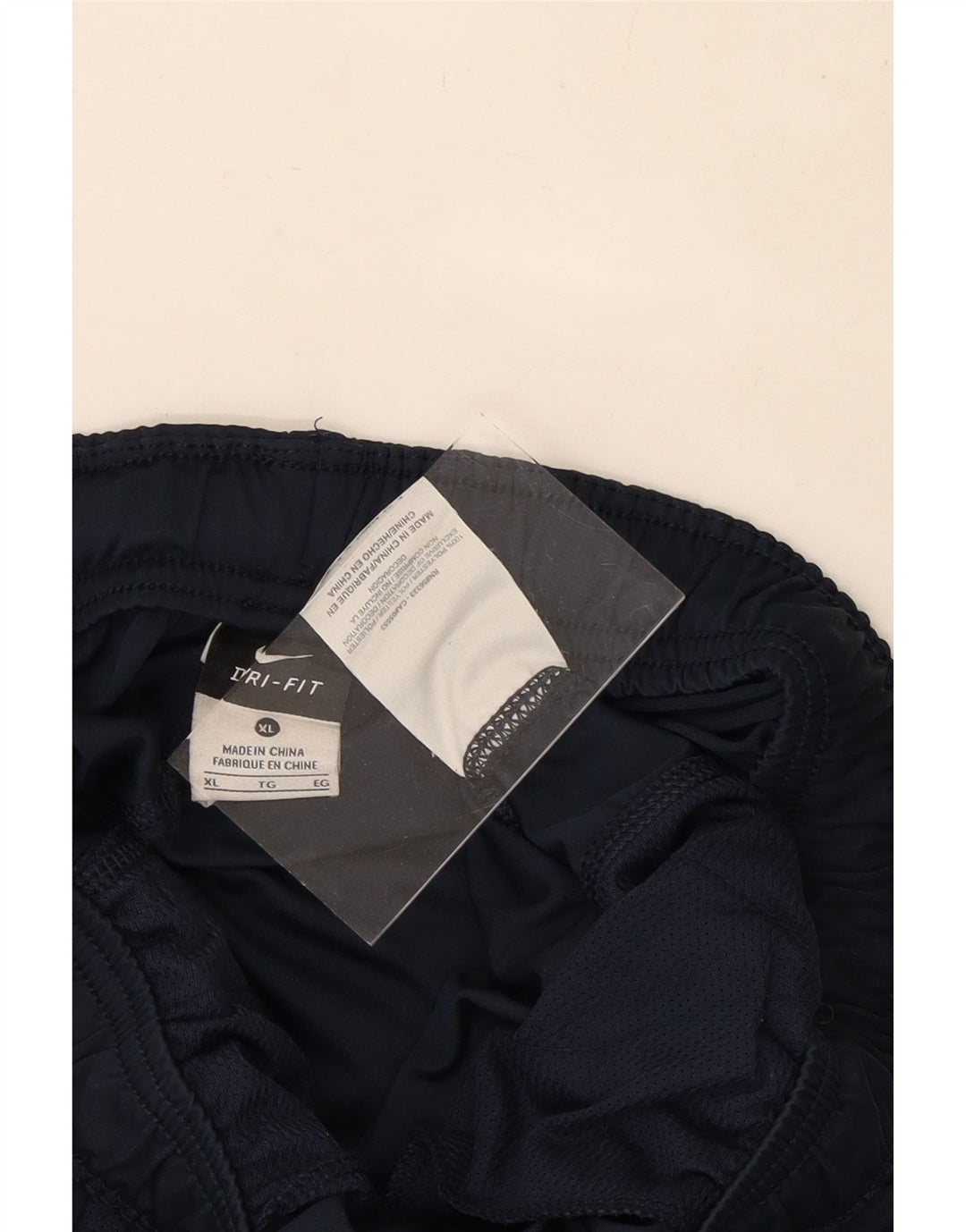 NIKE Mens Dri Fit Sport Shorts XL  Navy Blue Polyester