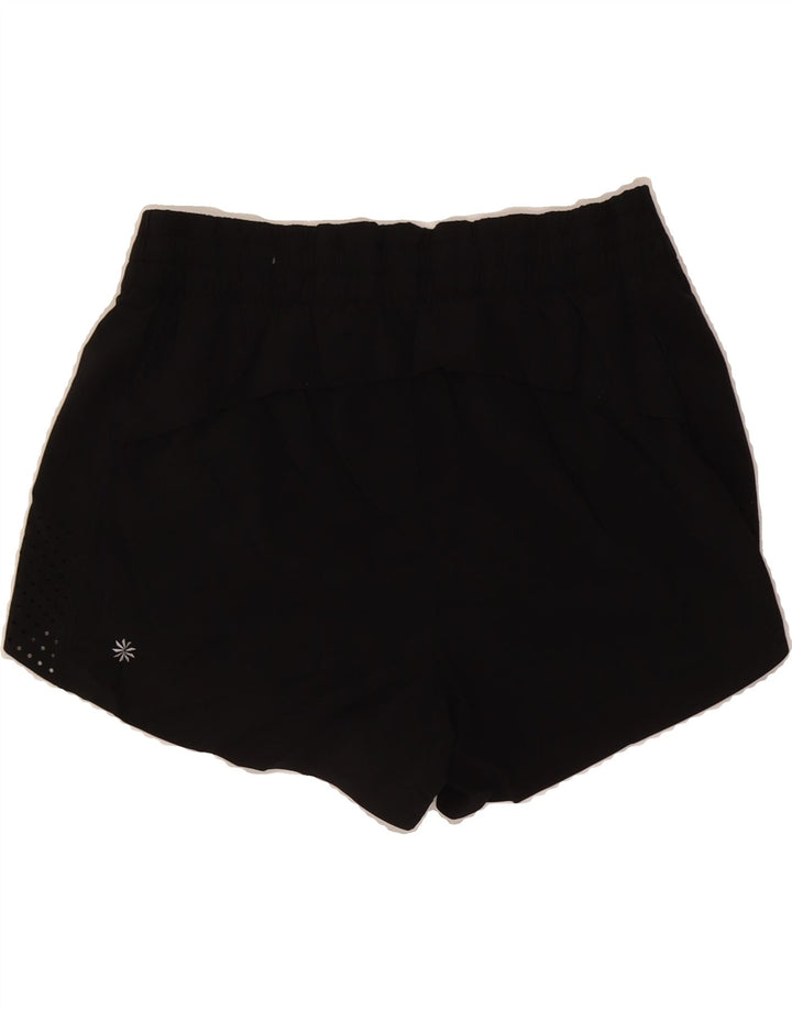ATHLETA Womens Sport Shorts UK 6 XS Black Vintage Athleta and Second-Hand Athleta from Messina Hembry 