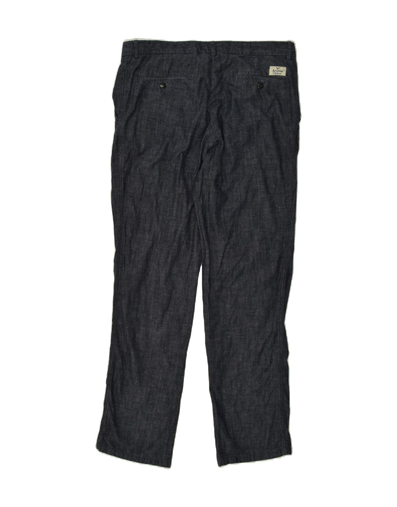 AVIREX Mens Straight Chino Trousers W38 L33 Navy Blue Cotton Vintage Avirex and Second-Hand Avirex from Messina Hembry 