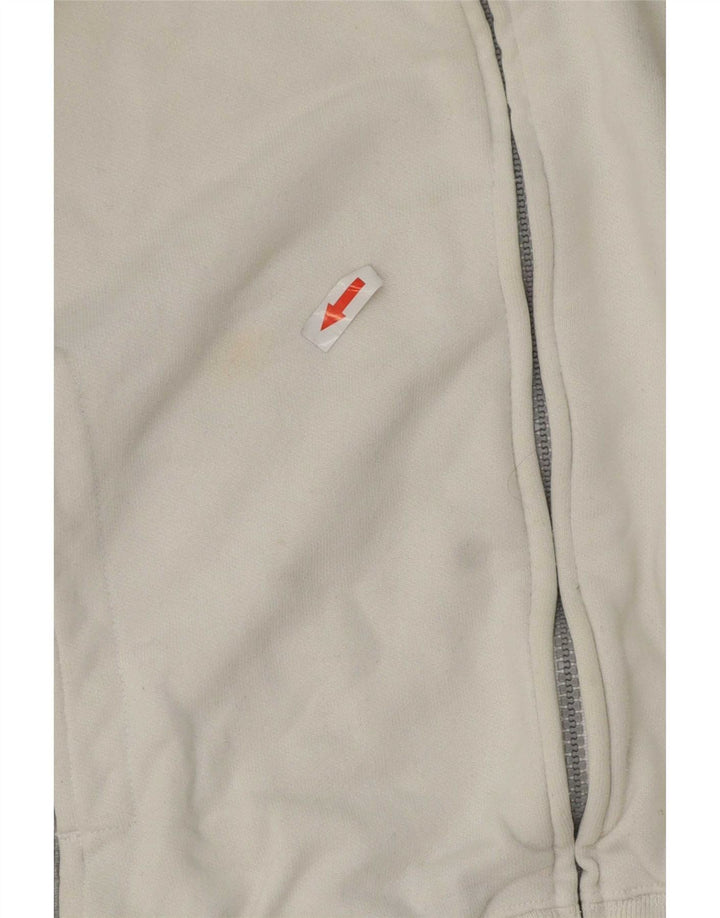 Champion Mens Tracksuit Top Jacket XL White Colourblock Cotton