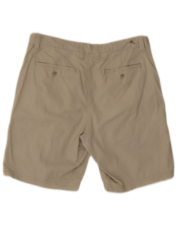 Tommy Bahama Mens Chino Shorts W32 Medium Beige Cotton