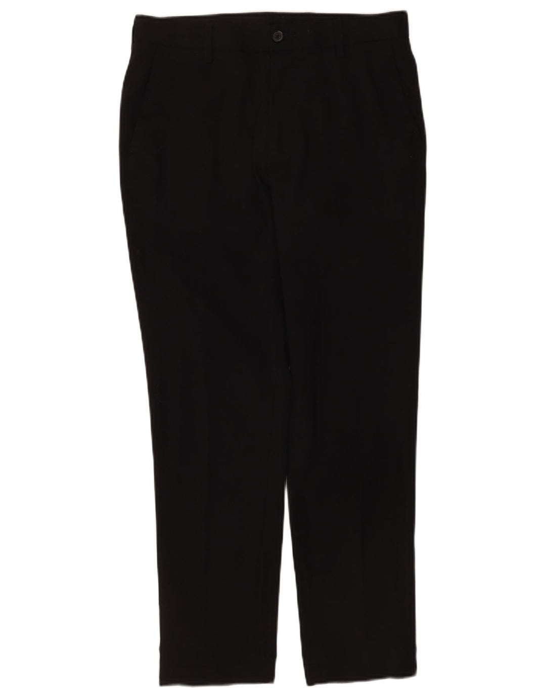 Marks & Spencer Mens Slim Fit Chino Trousers W30 L29 Black Polyester