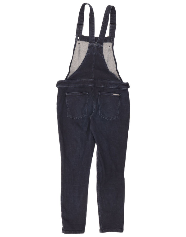 White Stuff Womens Dungarees Slim Jeans UK 12 Medium W34 L27 Navy Blue