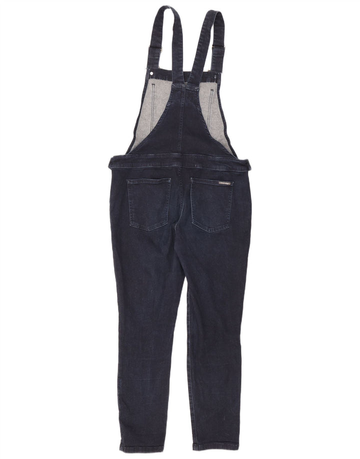 White Stuff Womens Dungarees Slim Jeans UK 12 Medium W34 L27 Navy Blue