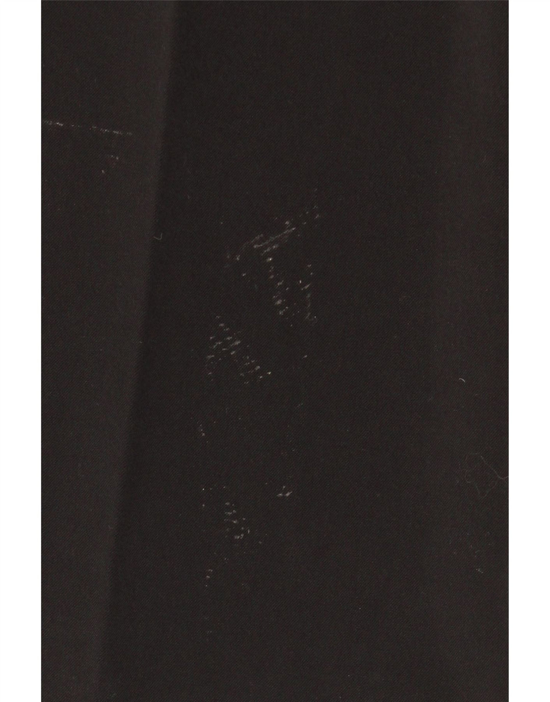 VINTAGE Womens Bootcut Chino Trousers Medium W30 L32 Black Polyester