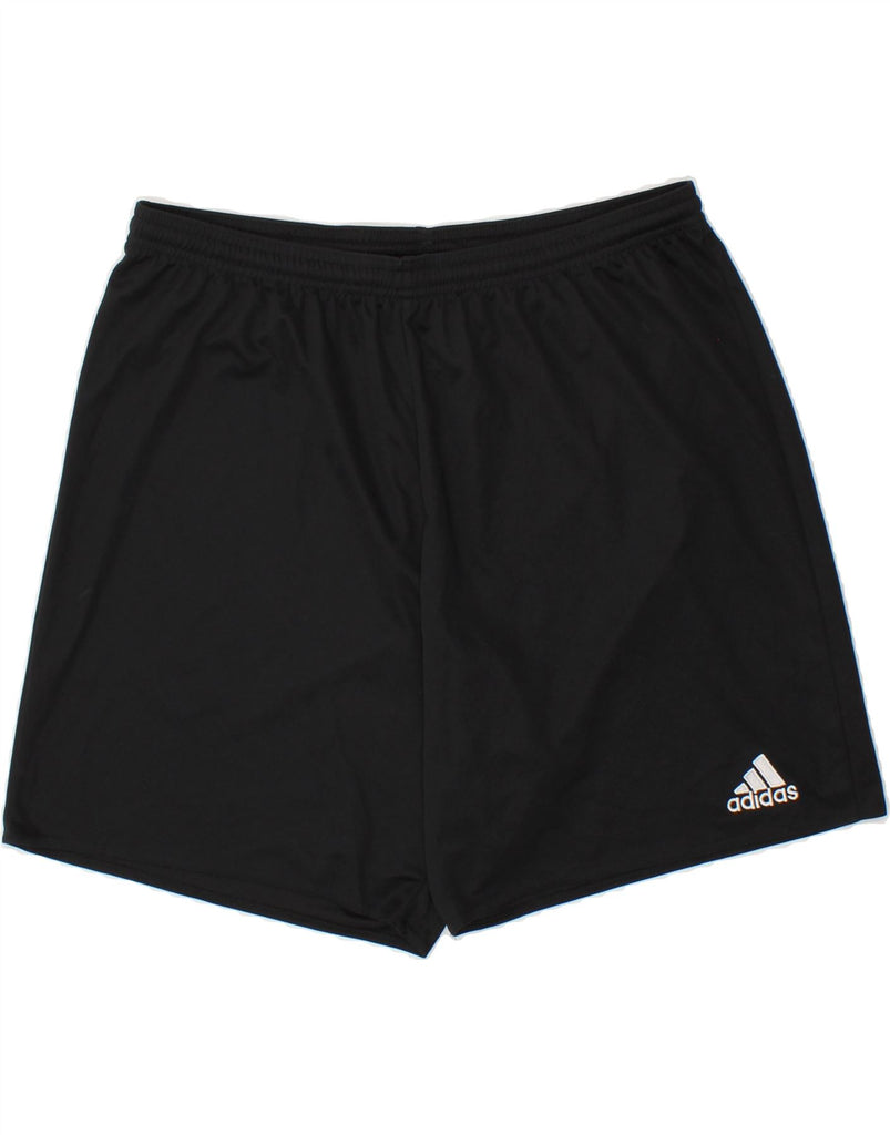 ADIDAS Mens Climalite Sport Shorts XL Black Polyester | Vintage Adidas | Thrift | Second-Hand Adidas | Used Clothing | Messina Hembry 