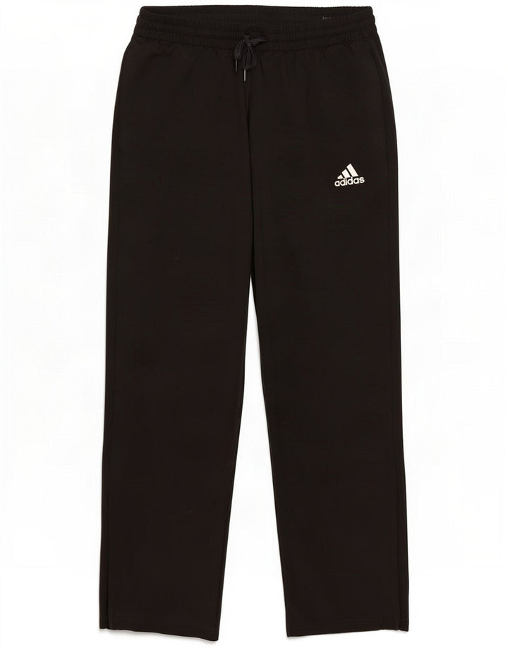 Adidas Mens Tracksuit Trousers Large Black Polyester