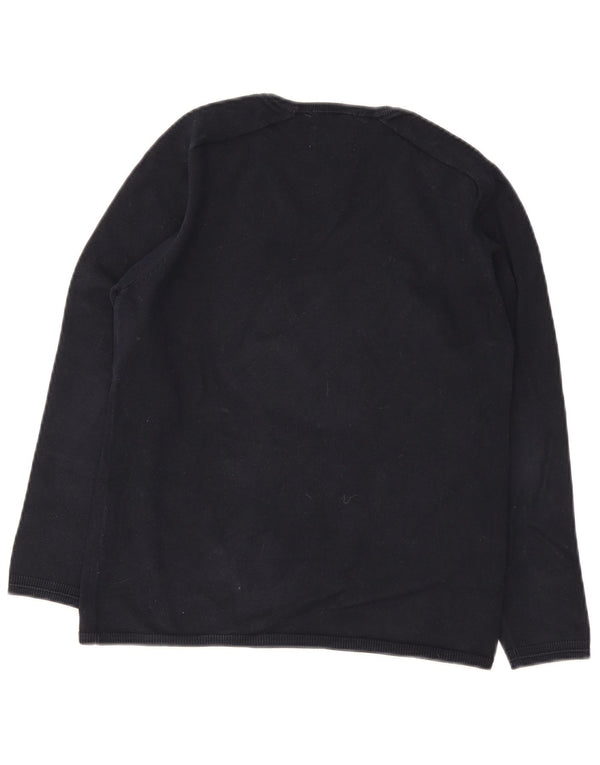 Zara Boys V-Neck Jumper Sweater 11-12 Years Black