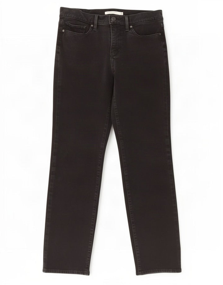 Levi's Womens 314 Shaping Straight Jeans W29 L28 Black
