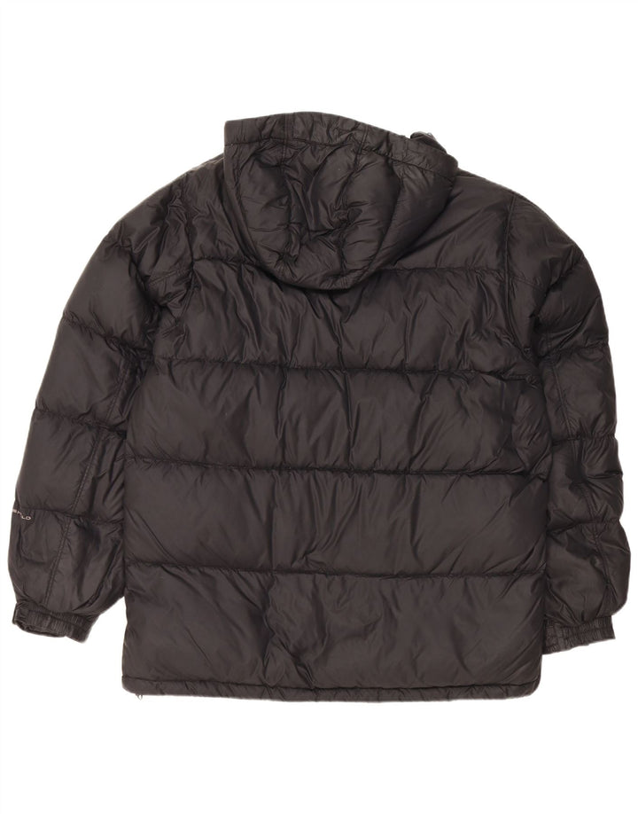 Columbia Mens Omni-Shield Hooded Padded Jacket UK 38 Medium Black Nylon
