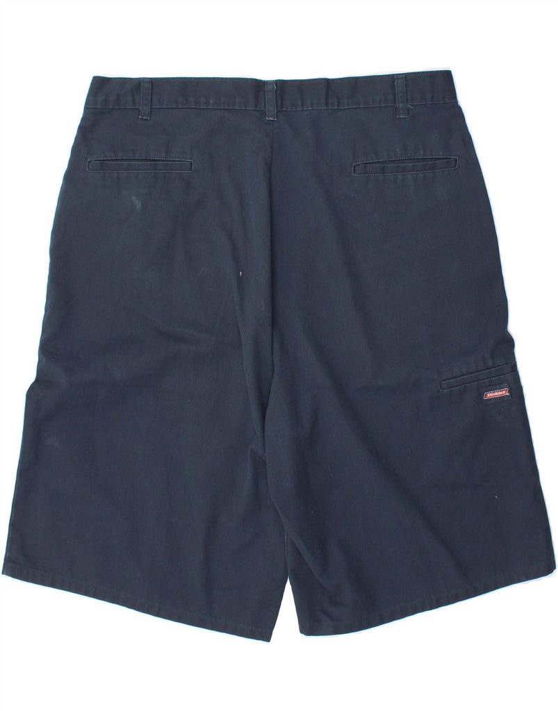 DICKIES Mens Cargo Shorts W40 XL Navy Blue Cotton Vintage Dickies and Second-Hand Dickies from Messina Hembry 