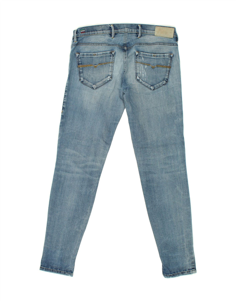 DIESEL Womens Low Waist Slim Skinny Jeans W29 L32 Blue Cotton Vintage Diesel and Second-Hand Diesel from Messina Hembry 