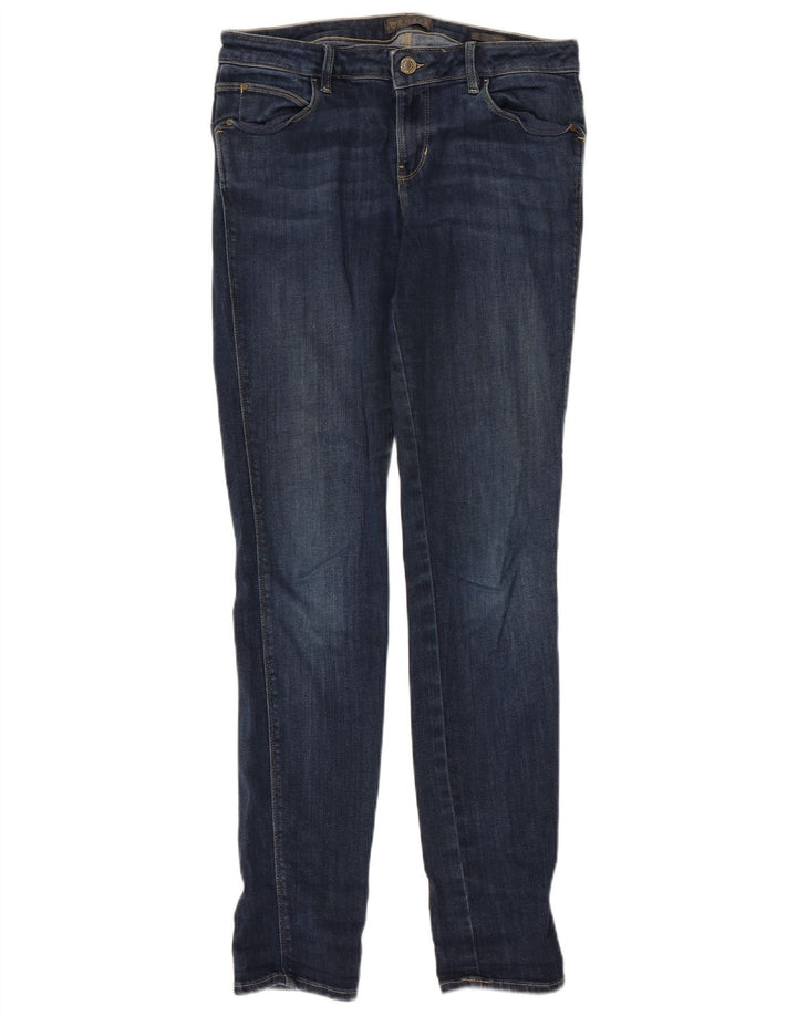 GUESS Womens Skinny Jeans W29 L31 Blue Cotton