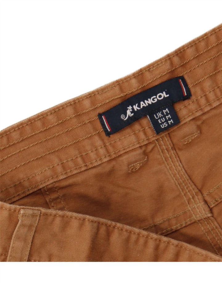 KANGOL Mens Chino Shorts Medium W34 Brown Cotton