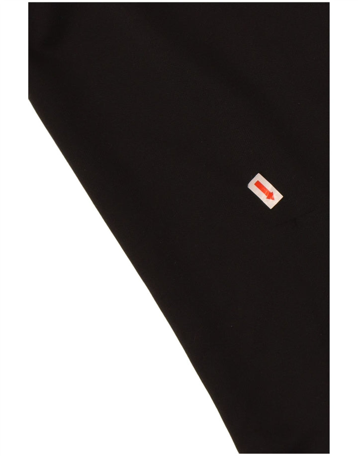 Adidas Mens Tracksuit Trousers Smal Black Polyester Sports