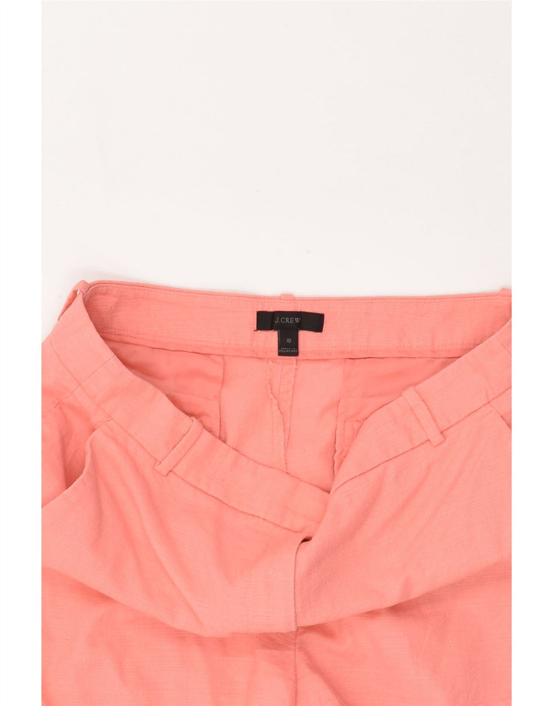 J. CREW Womens Chino Shorts US 10 Large W34  Pink Cotton | Vintage J. Crew | Thrift | Second-Hand J. Crew | Used Clothing | Messina Hembry 